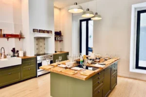 The cooking atelier in Lisbon, Portugal.