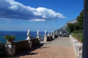 The villa at Ravello seen on an Amalfi Coast food tour with TIK.