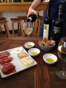 A tasting of Portuguese products on a Porto food and wine tour.