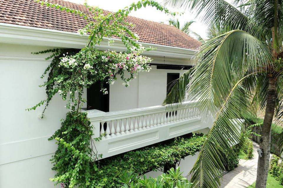 Image for Balcony at the Boutique Hoi An Resort, home for your Vietnam culinary tour.