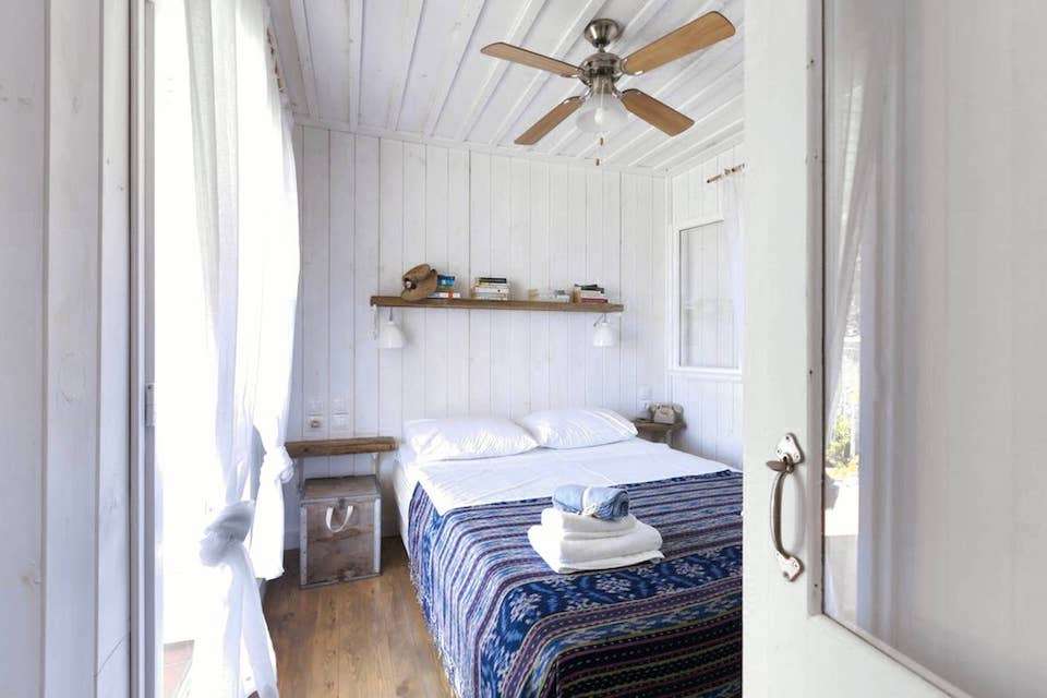Image for Bedroom at the cottage for your Greece cooking vacation.