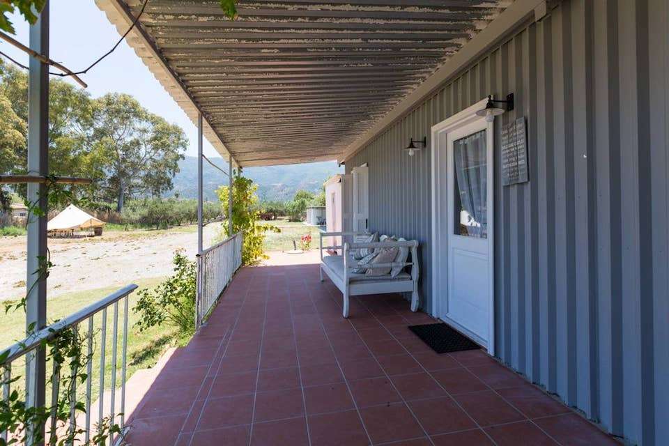Image for Exterior at the cottage for your Greece cooking vacation.