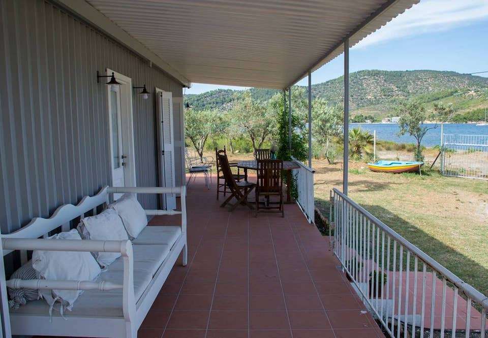Image for View from the cottage for your Greece cooking vacation.