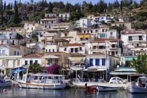 Visiting the village during your Greek cooking vacation.