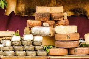 Excellent Spanish cheeses on a Spain culinary vacation with The International Kitchen.