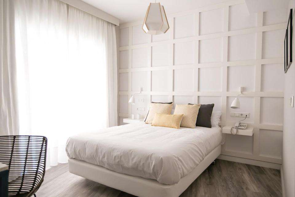 Image for View of a double room at the boutique 4-star Hotel Teatro Romano in Malaga.