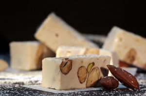 Delicious nougat during a French culinary vacation.
