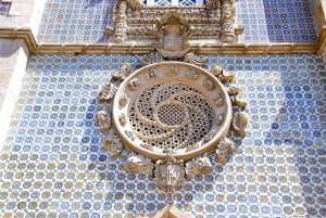 Detail from Pena Castle in Sintra during a culinary vacation in Portugal with The International Kitchen.