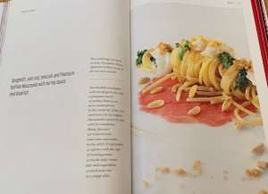 A page from the Don Alfonso 1890 cookbook given to me by Livia Iaccarino.
