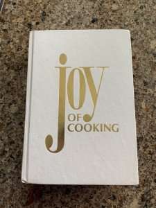 The classic cookbook, Joy of Cooking. 