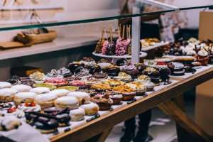 A delicious dessert table.