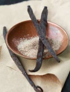 Vanilla beans ready for a cooking class with The International Kitchen.