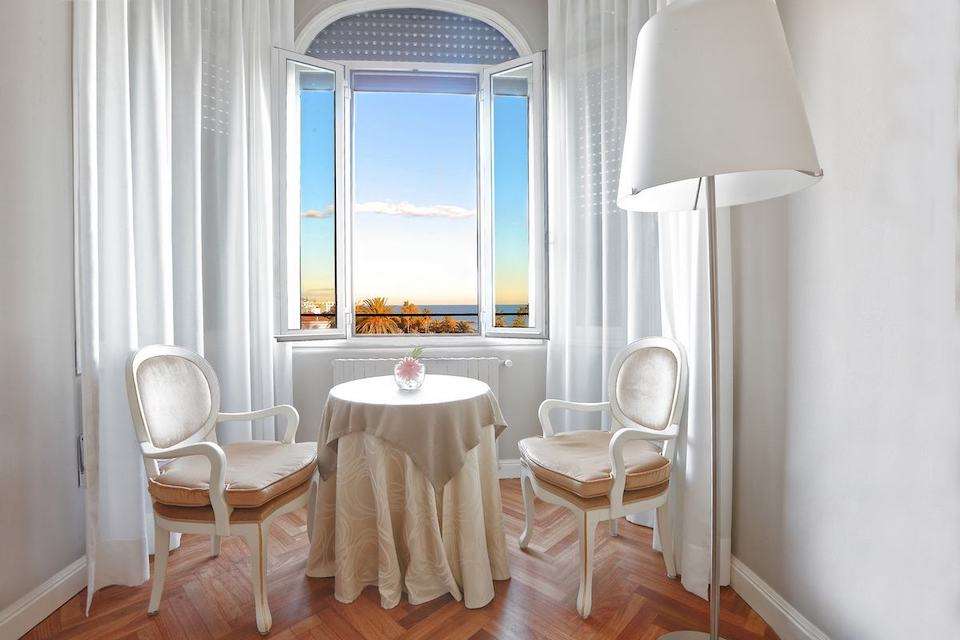 Image for Seaview from the Hotel Lolli Palace in Sanremo, Italy.