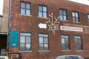 The Lo Rez Brewery and Taproom in the Pilsen neighborhood of Chicago.