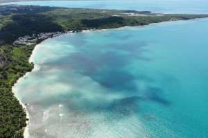 The beautiful coastline of Puerto Rico.