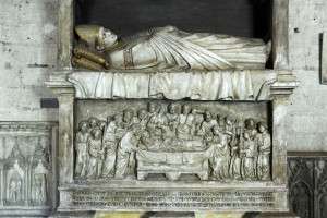 Tomb on Palace of Pope at Avignon