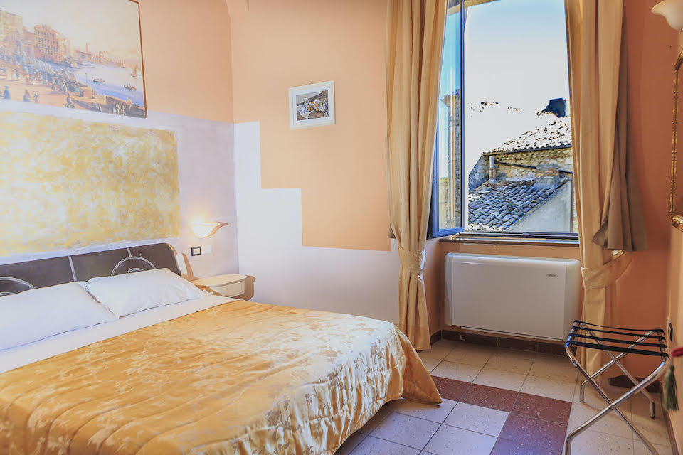 Image for Sunny bedroom at the palazzo, home for your Abruzzo culinary tour.