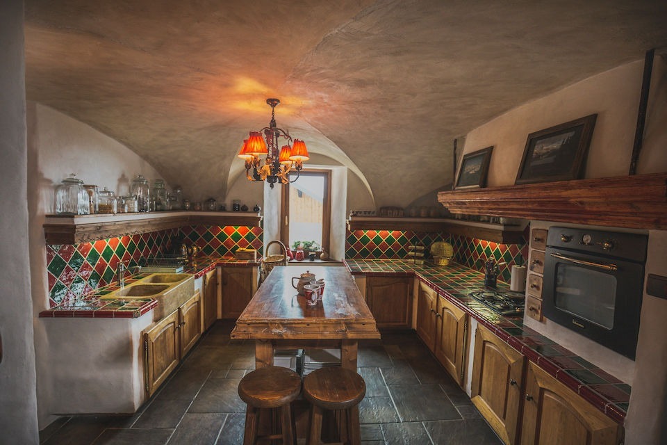 Image for A view of the kitchen where you will work.