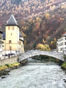 A French village in the fall.