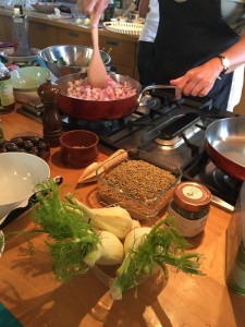 Cooking class on Ikaria during your Greece culinary vacation.
