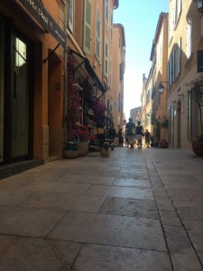 Exploring the streets of Saint-Tropez on the French Riviera.