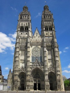 The Cathedral of Tours on a French food and wine tour.