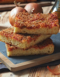 Sicilian traditional sfincione