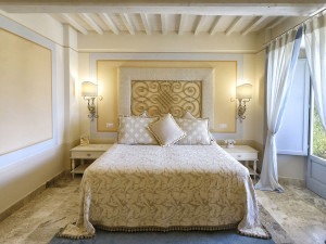 Deluxe room at the relais.