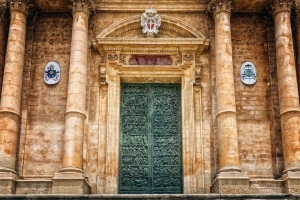 Architectural detail, Noto, Sicily.