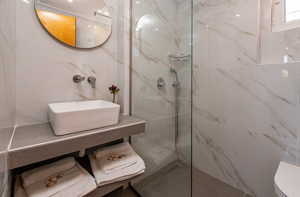 Image for Bathroom at the villa on Zakynthos.