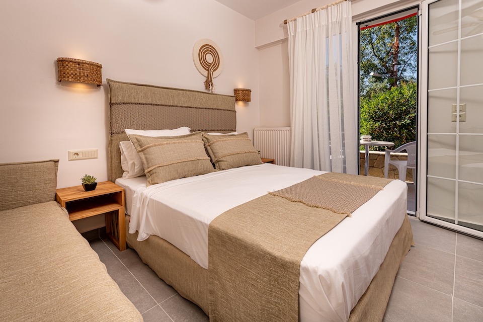 Image for Bedroom at the villa on Zakynthos.