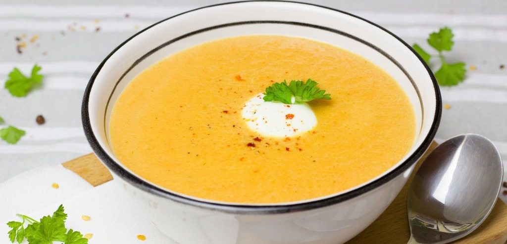 image for Recipe for Creamy Curried Carrot Soup