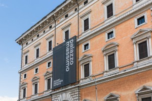 Palazzo Massimo alle Terme, the museum houses the ancient art in Rome, Italy