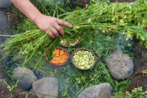 Ancestral ritual of the Andes called Pachamanca