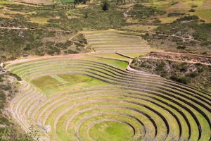 The Sacred Valley in Peru.