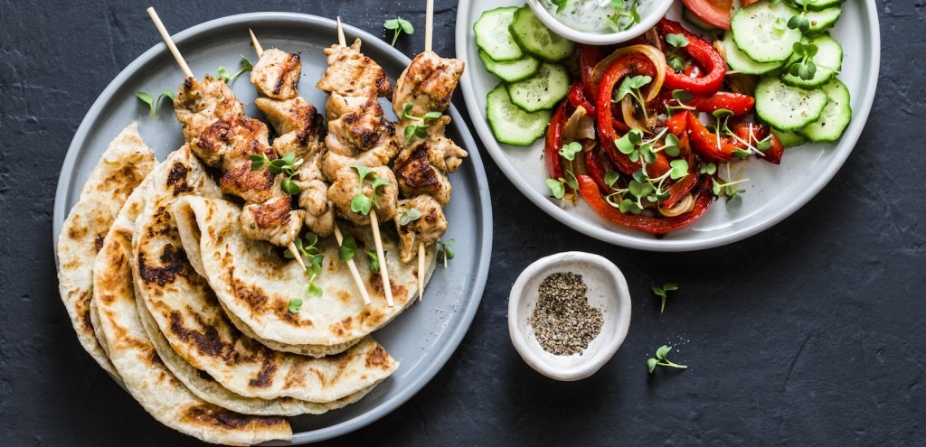 image for Recipe for Greek Chicken Souvlaki