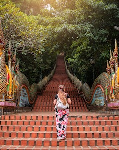 Visiting Chiang Mai on a culinary tour.