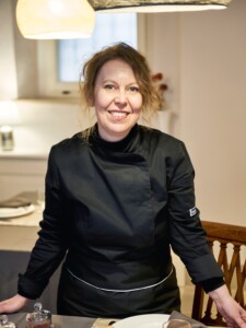 Chef Chiara of our Authentic Italian Cooking Vacation in the Val d'Orcia Valley.