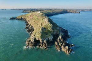 Visiting the coast of Brittany.