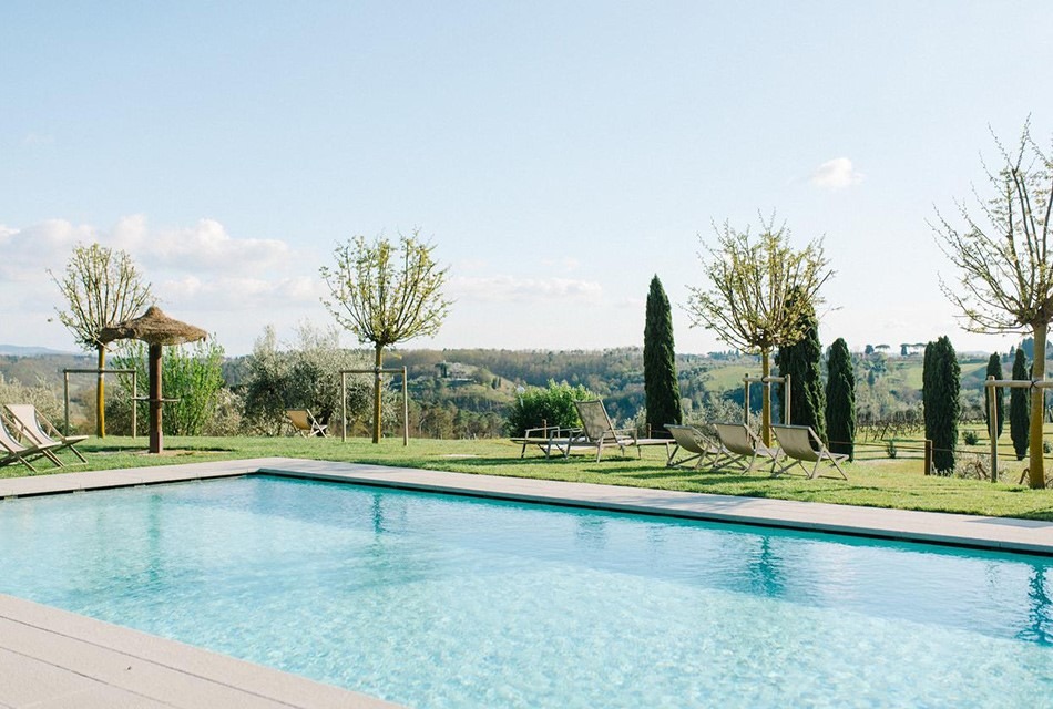Image for Pool with a view of the Florentine hills