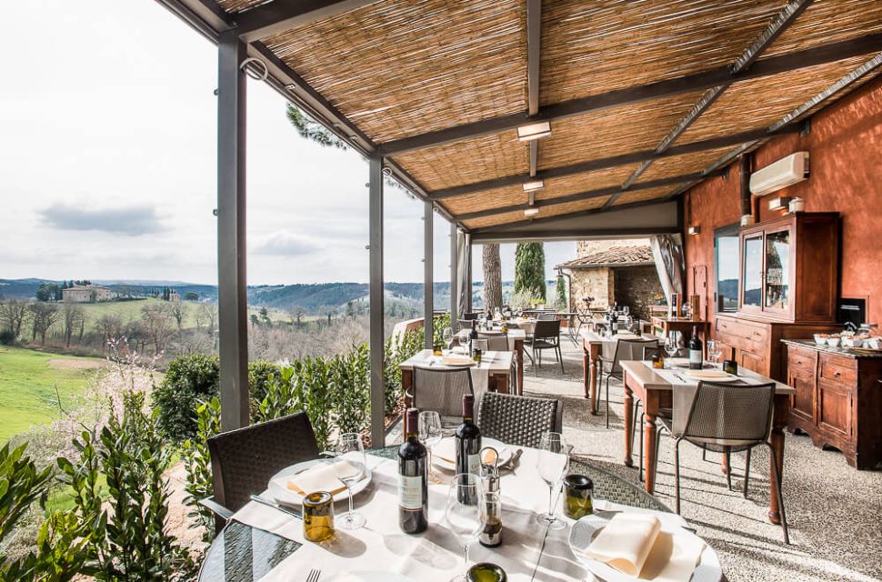 Image for Dining with a view on the borgo grounds