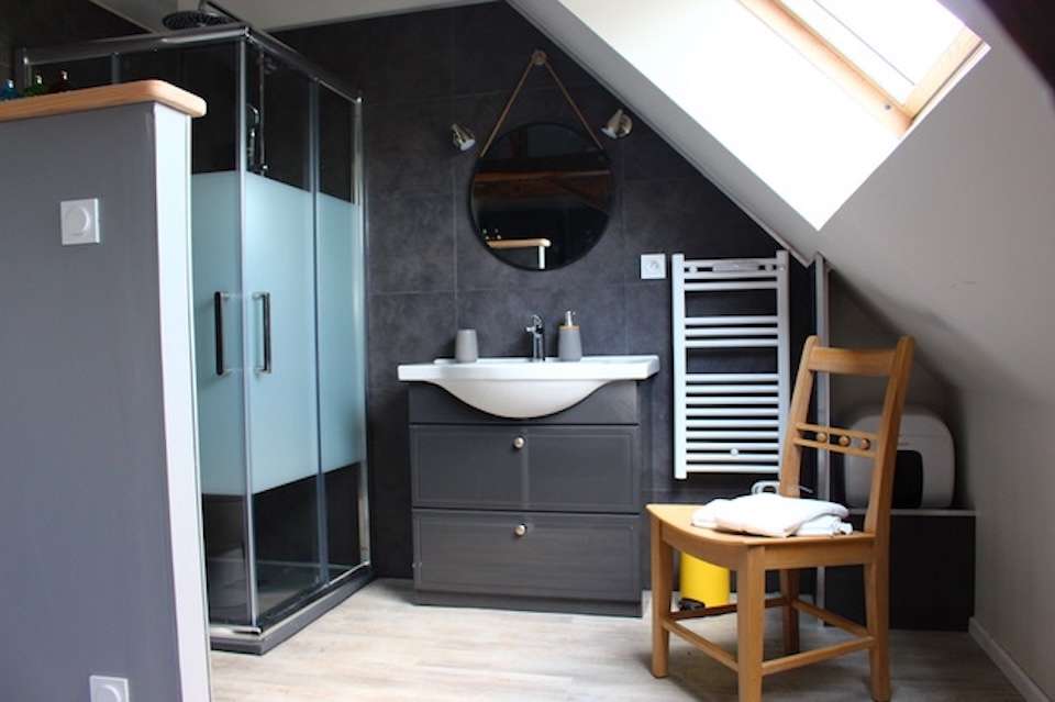 Image for Cancale bathroom at the farmhouse.