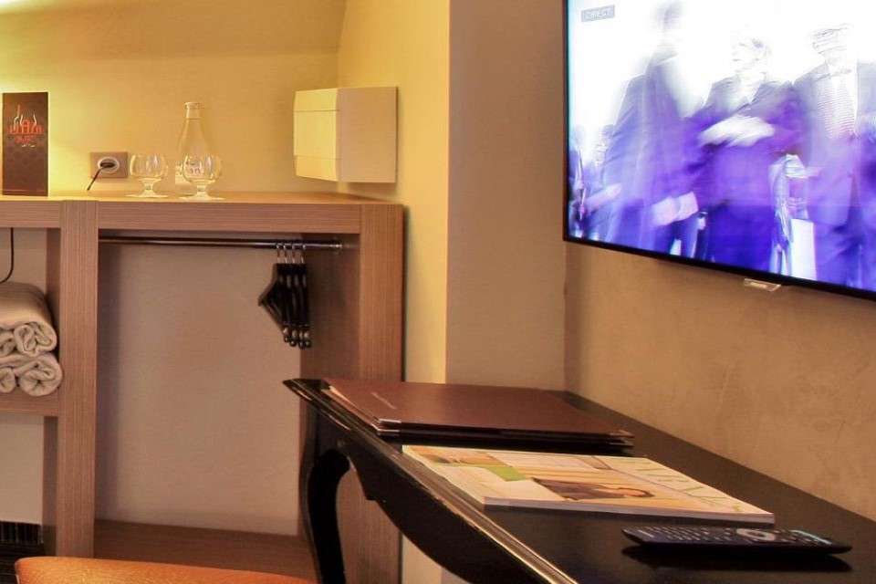Image for Desk in your room at the Hotel Plaza Madeleine