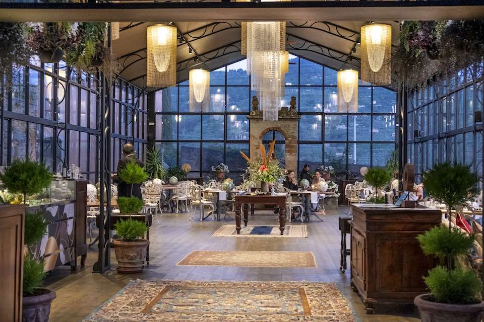 Image for Nighttime in the orangerie.