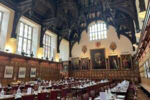 The dining room of Middle Temple.