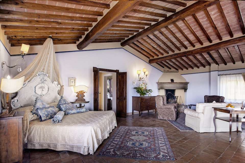Image for A view of the spectacular winery suite at the estate.