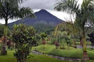 Arenal volcano in Arenal National Park