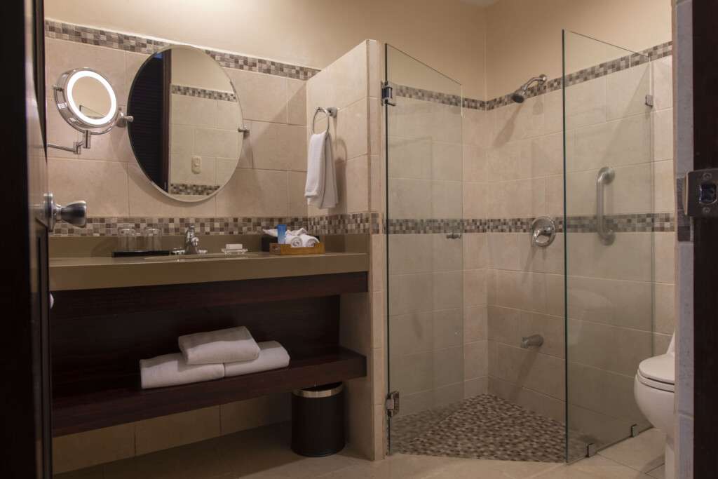 Image for Bathroom at your beach accommodations in Costa Rica.