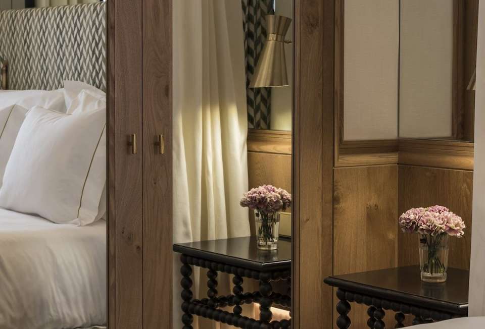 Image for Detail of a room at the Palacio Salecio in Malaga.