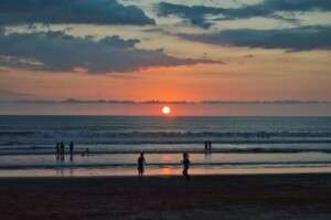 Enjoy an evening swim during your culinary tour of Costa Rica.